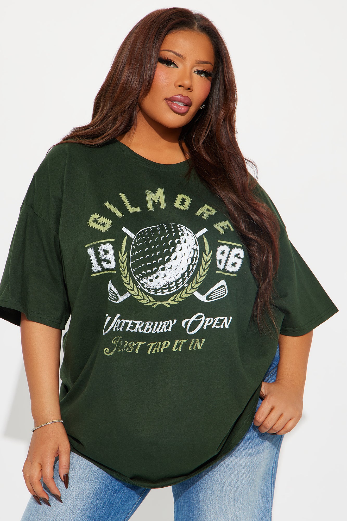 Gilmore Golf Tap In Oversized Tee - Green - Image 3