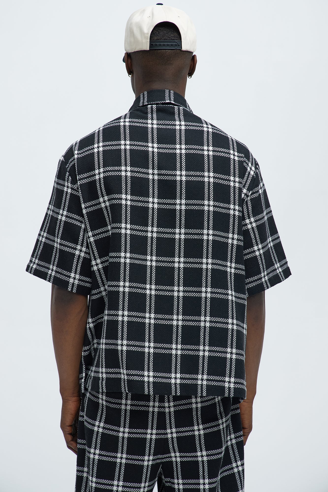 Porter Plaid Closed Collar Button Down Shirt - Black/combo - Image 4