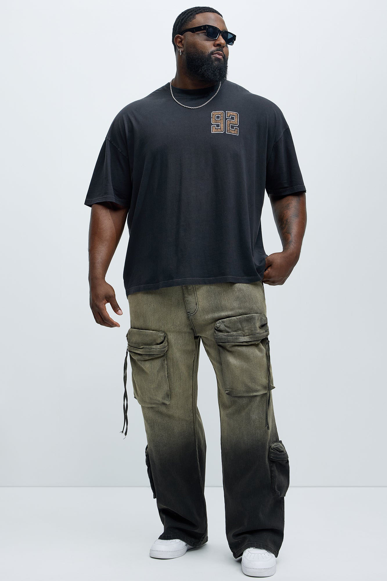 Boston Athletic Dept. Oversized Short Sleeve Tee - Black - Image 7