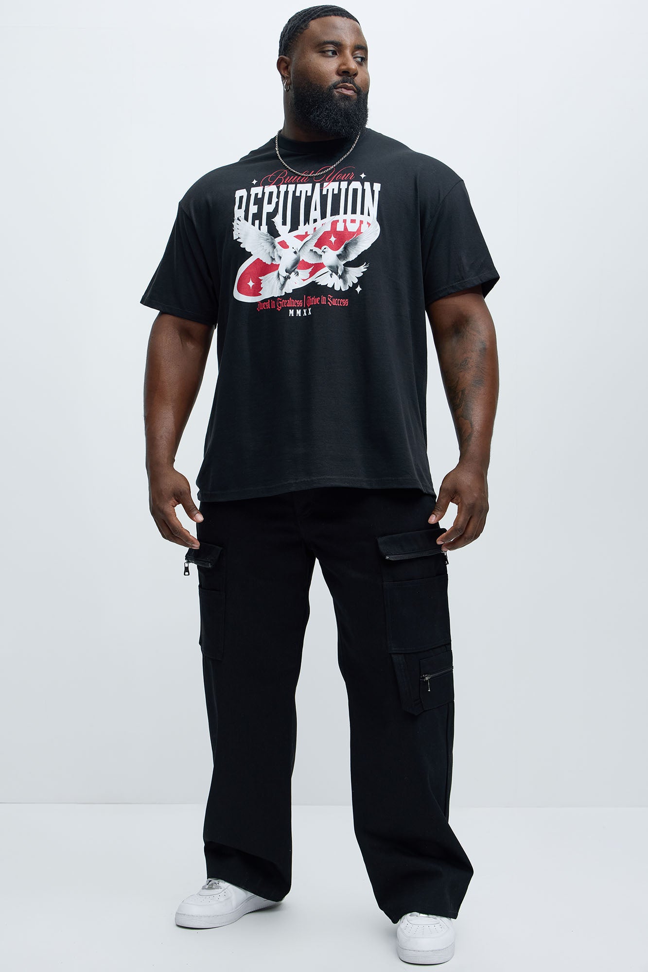 Build Your Reputation Short Sleeve Tee - Black - Image 5