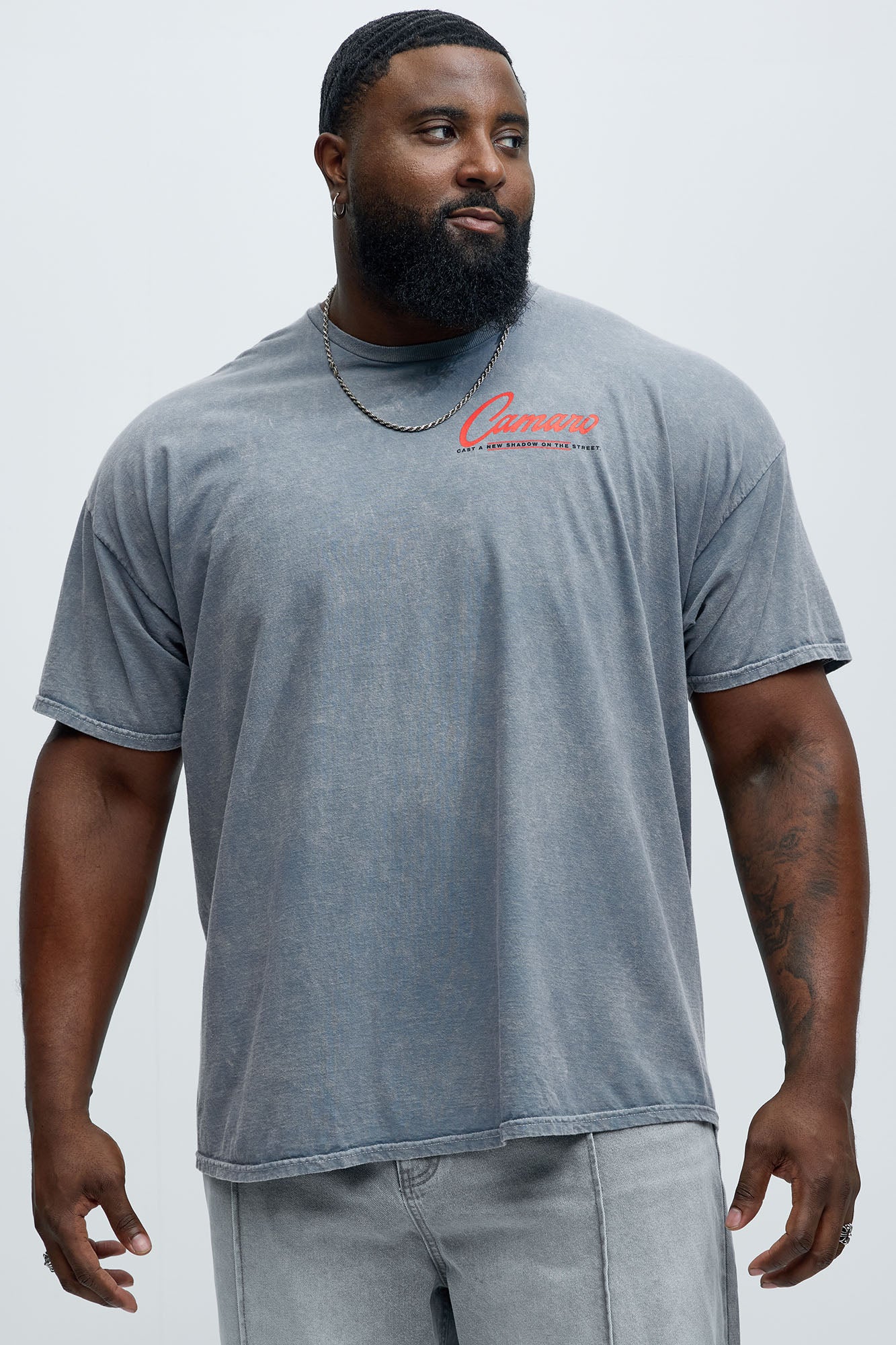 Chevy Camaro Short Sleeve Tee - Grey - Image 6