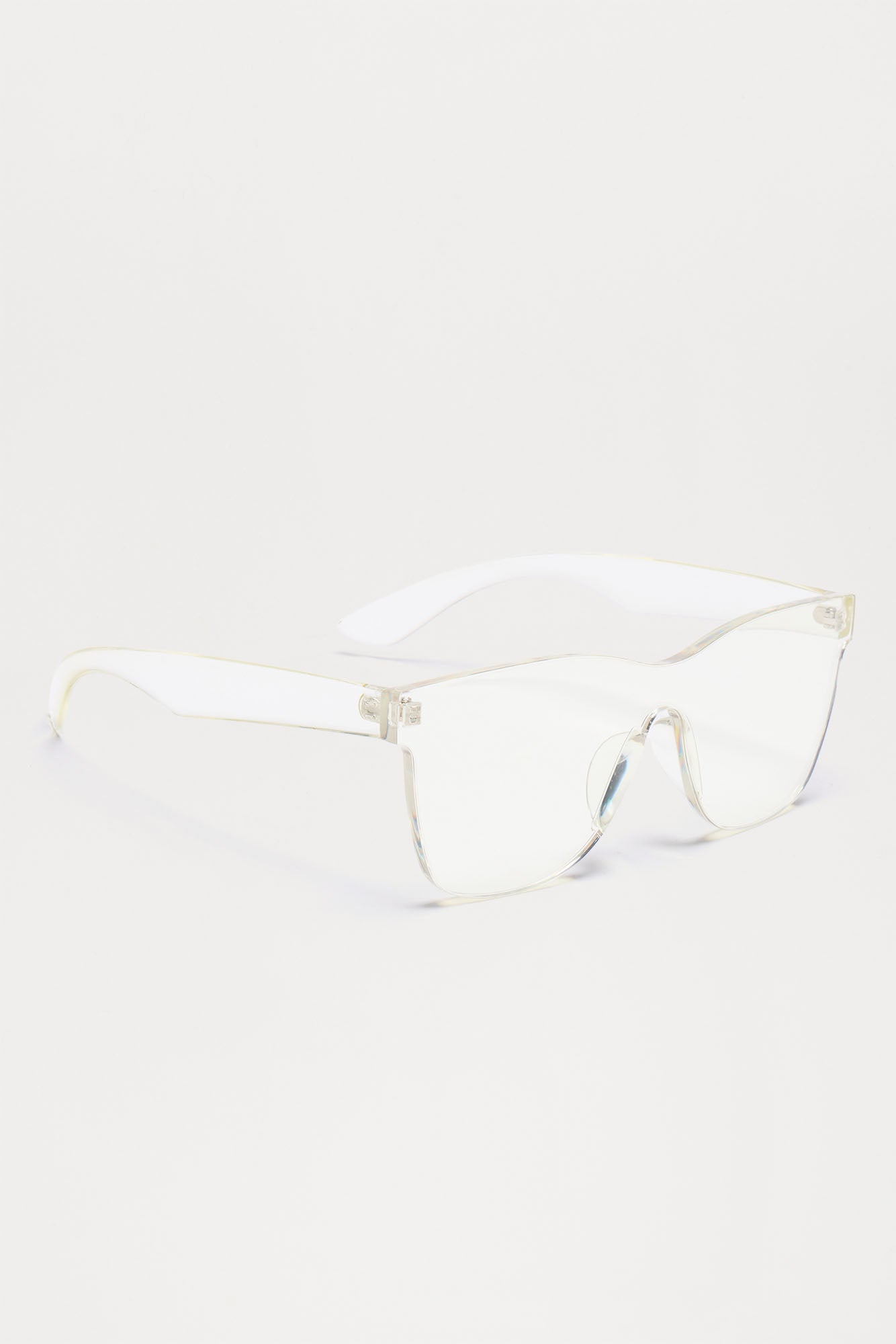 Clear Skies Shield Glasses - Clear - Image 4
