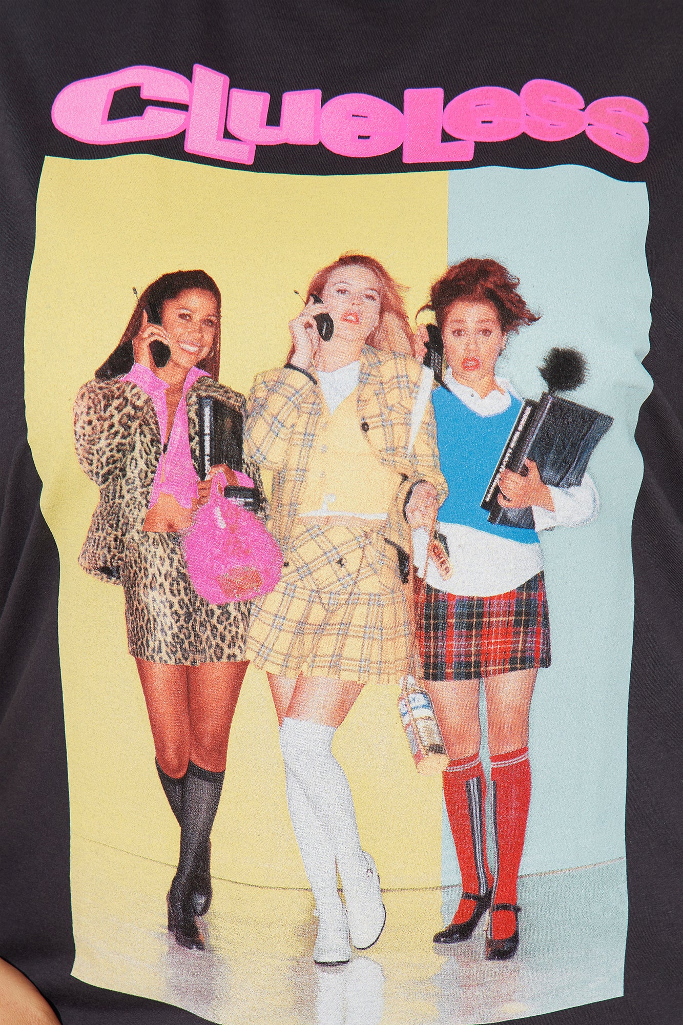 As If Clueless Washed Tee - Black Wash - Image 6