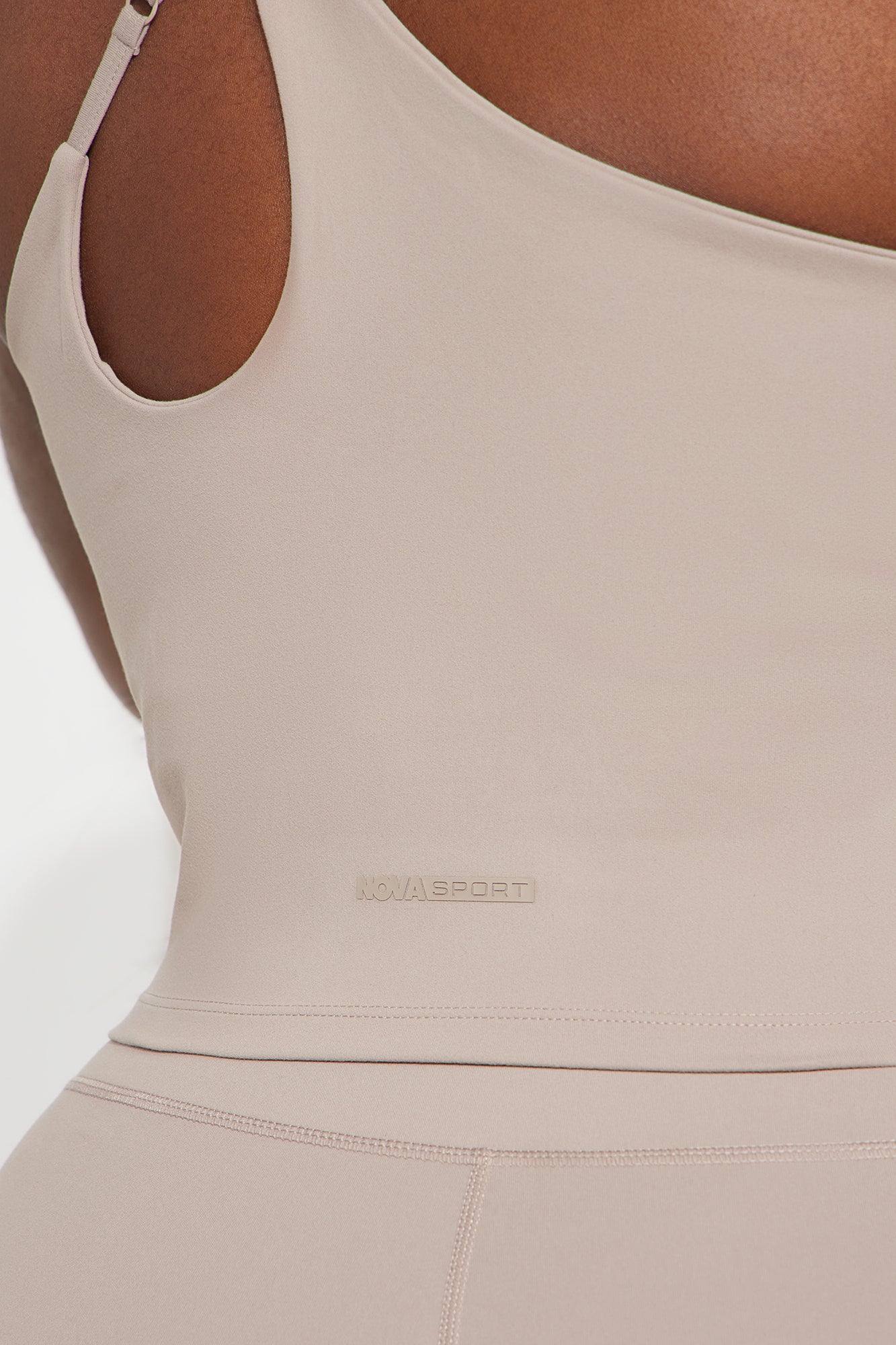 Flexion Super Soft Active Top - Taupe - Image 7
