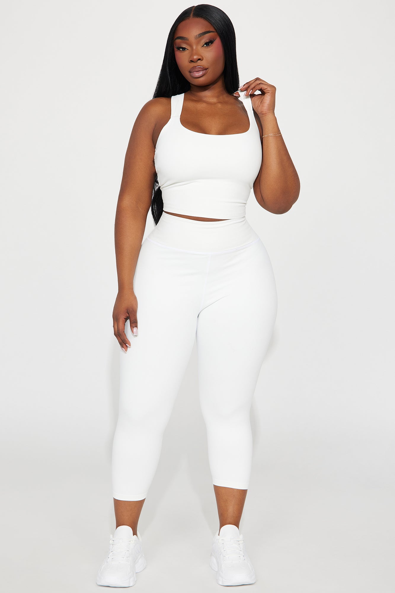 Flexibility Super Soft Active Top - White - Image 6