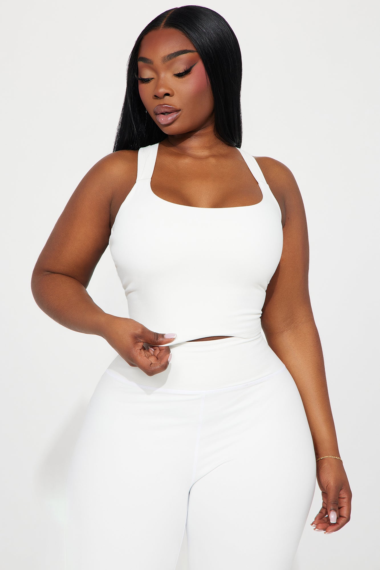 Flexibility Super Soft Active Top - White - Image 5