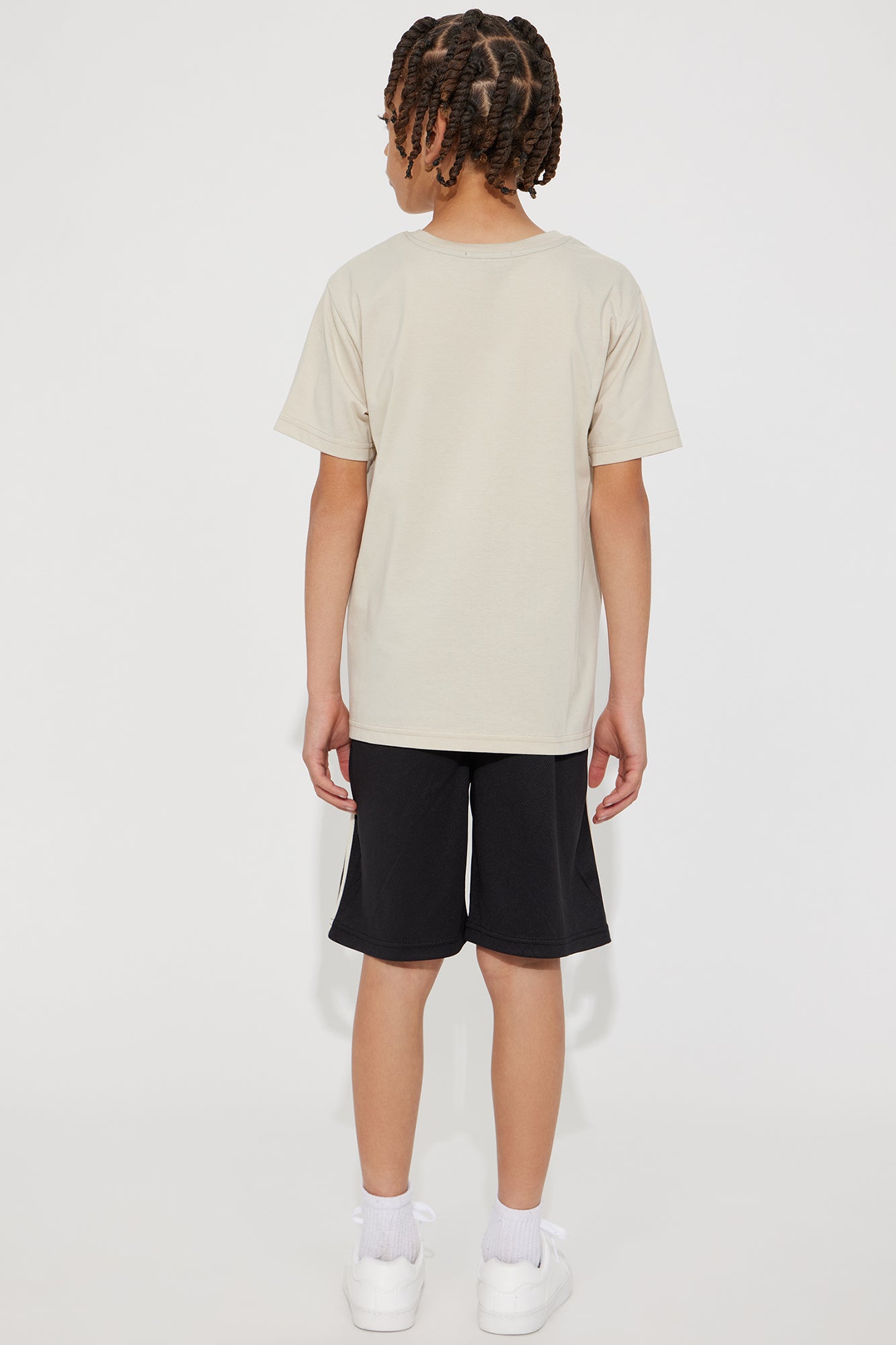 Mini Sleep Money Repeat Short Set - Sand/combo - Image 3
