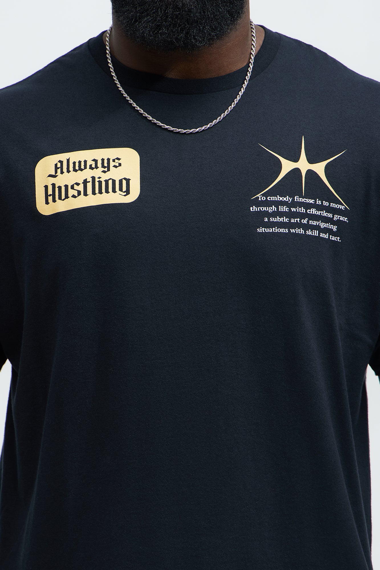 Always Hustling Short Sleeve Tee - Black - Image 8