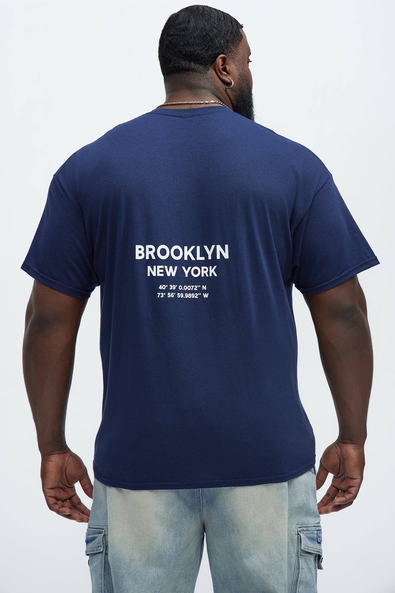 Brooklyn Bridge And Tunnel Short Sleeve Tee - Navy - Image 8