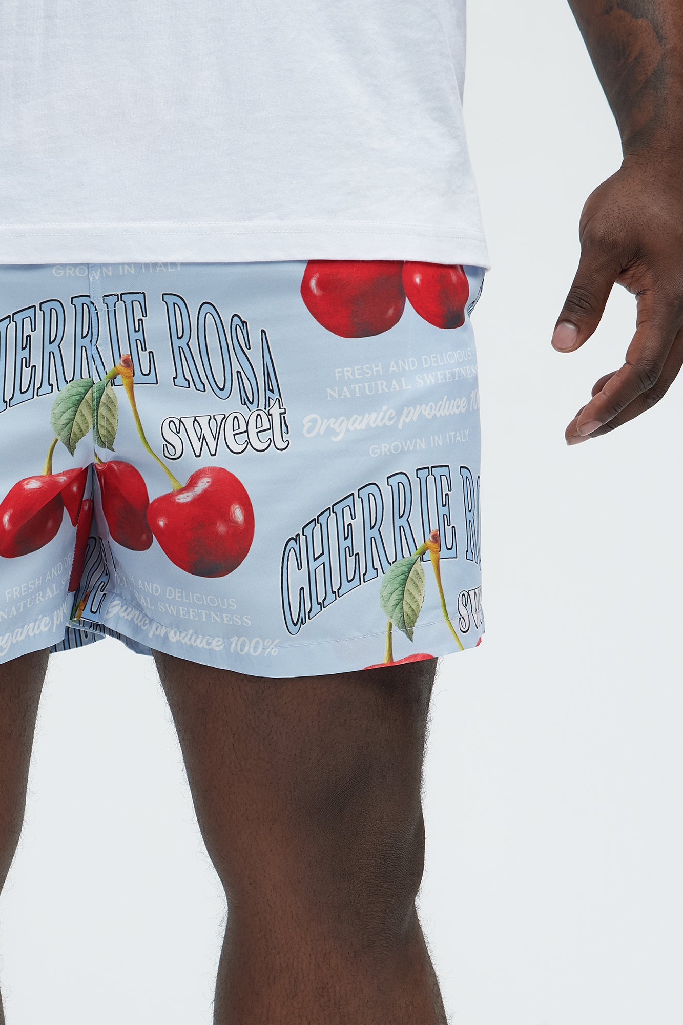 Cherrie Rosa Swim Mid Trunk - Multi Color - Image 7