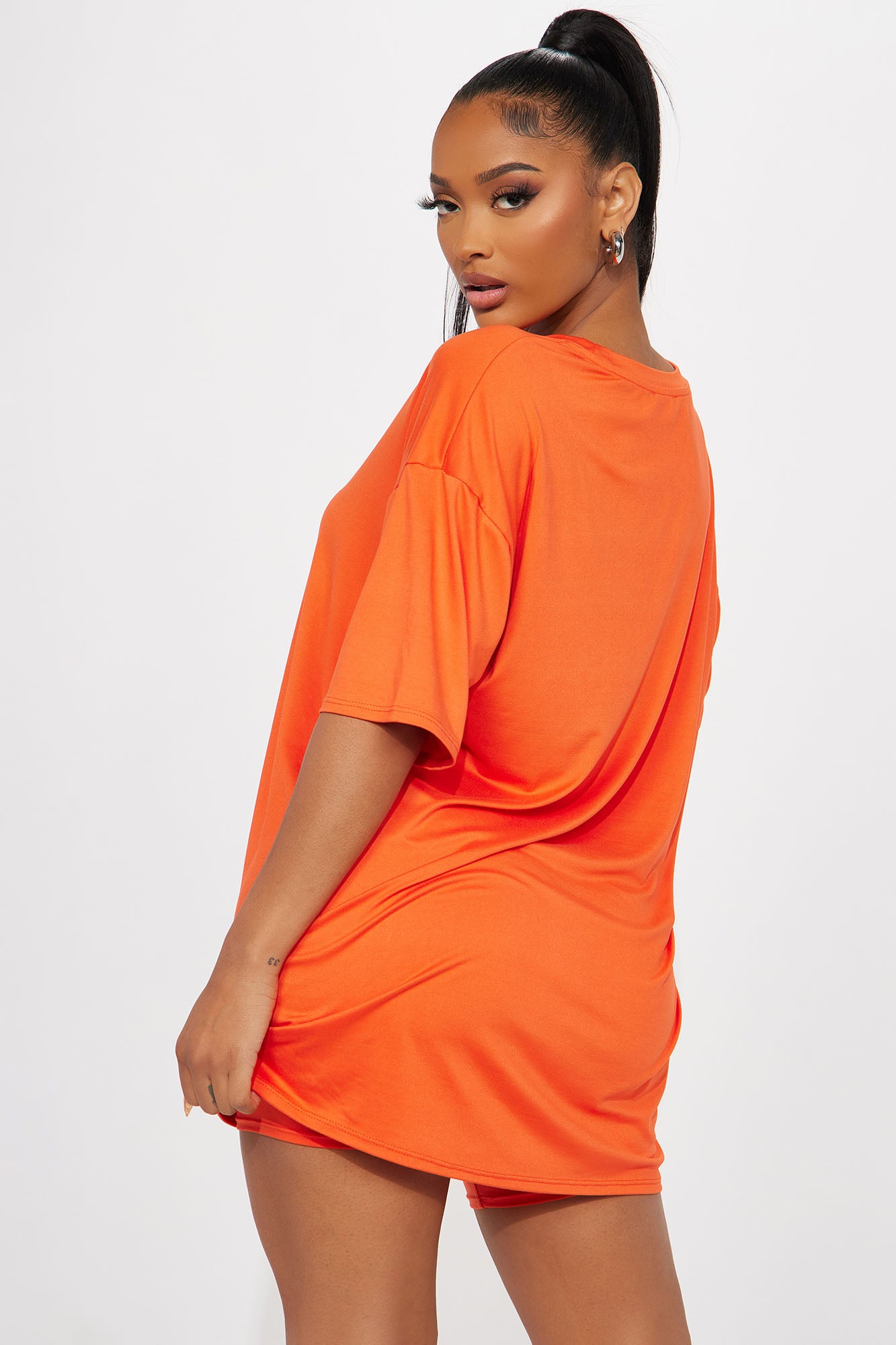Weekend Vibes Short Set - Orange - Image 4
