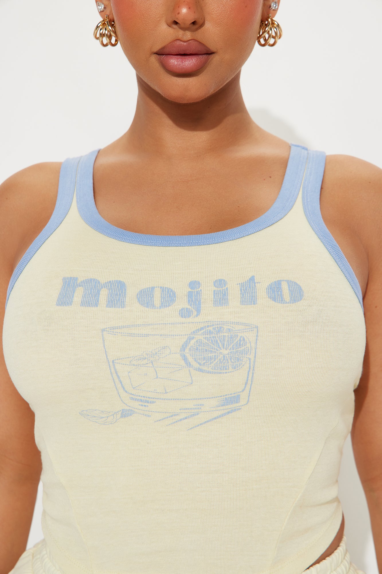 Mojito Time Short Set - Yellow/combo - Image 3