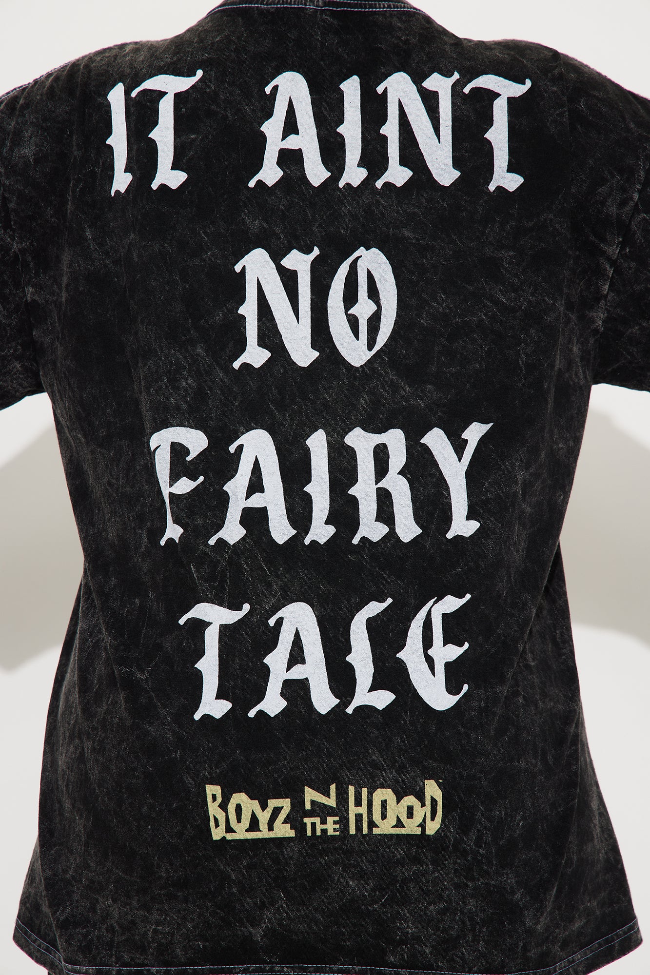 Boyz N The Hood Washed Oversized Tee - Black - Image 5