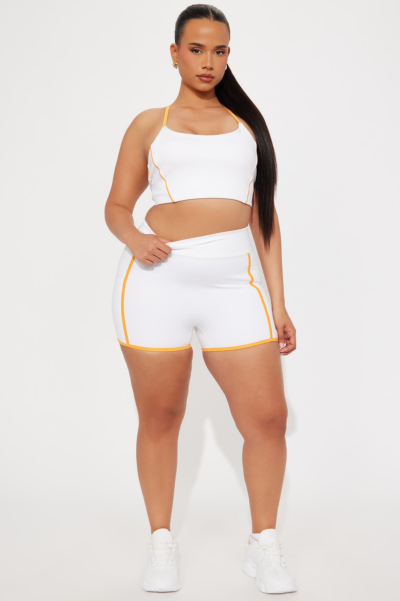 Sun Sweats Elevate Active Short - White - Image 5