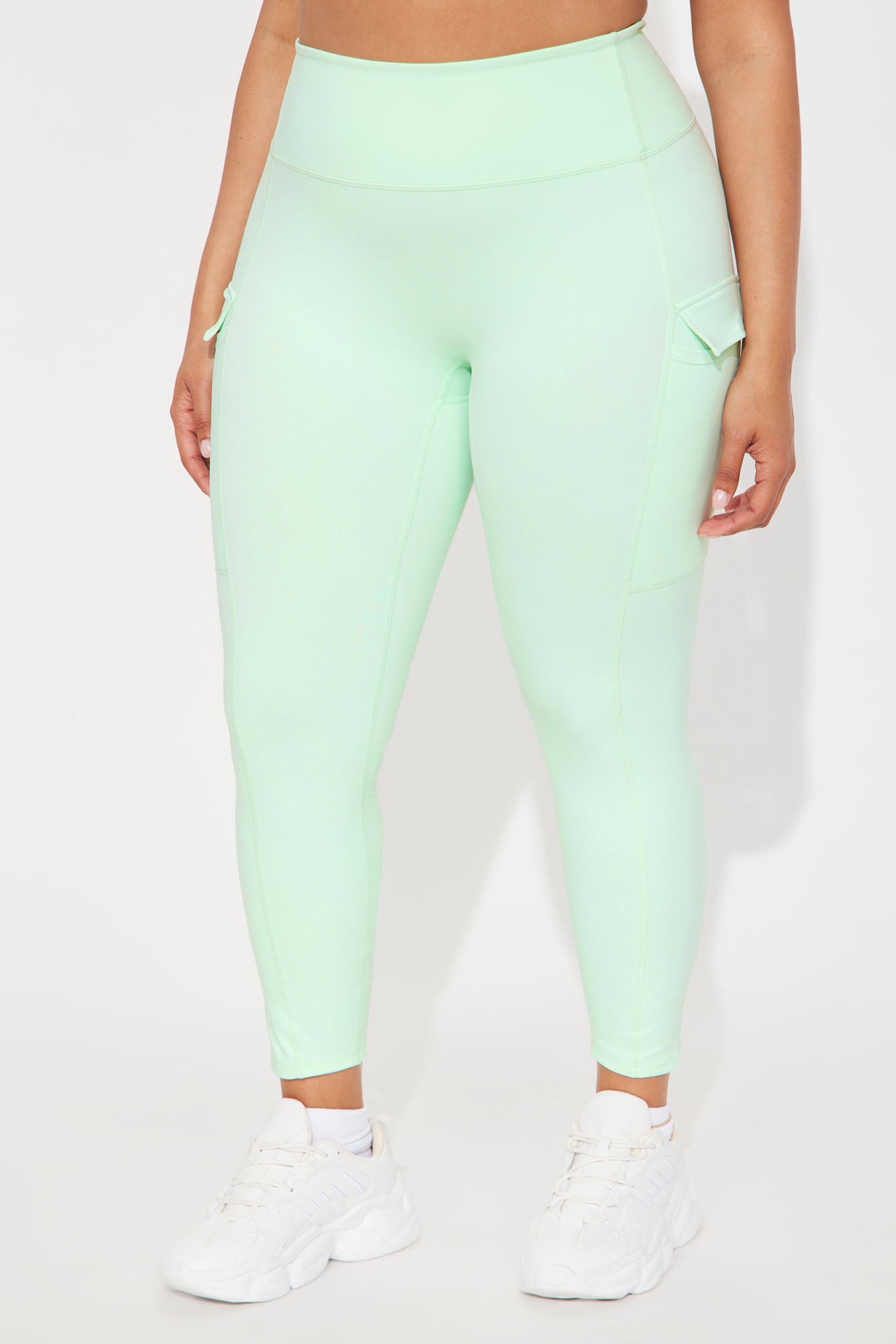Stronger Super Soft Active 7/8 Legging - Mint - Image 6