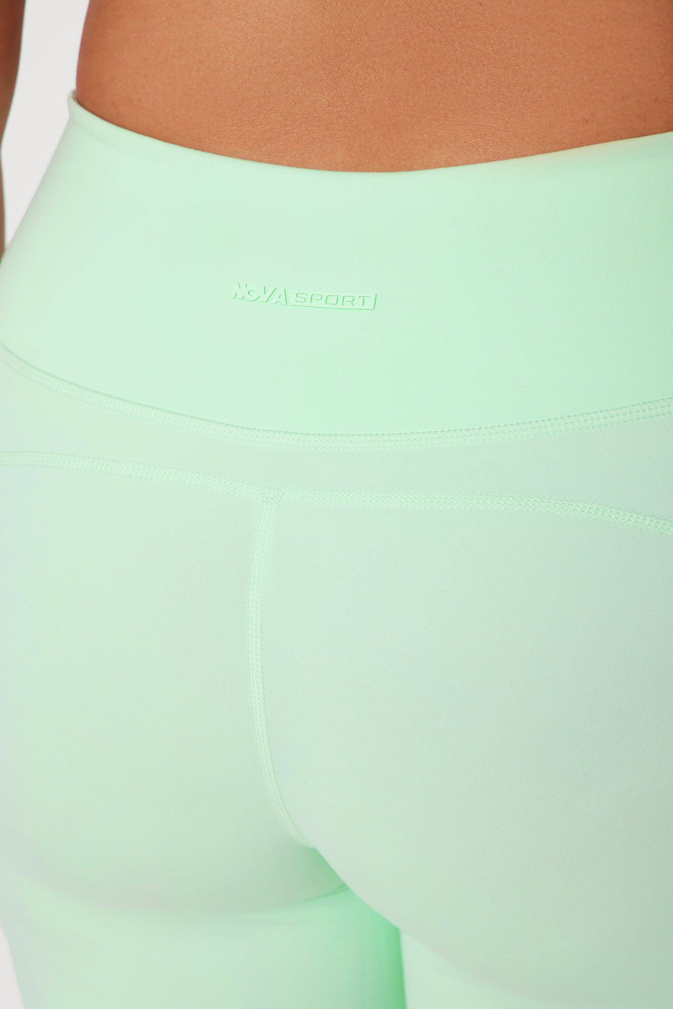 Stronger Super Soft Active 7/8 Legging - Mint - Image 7
