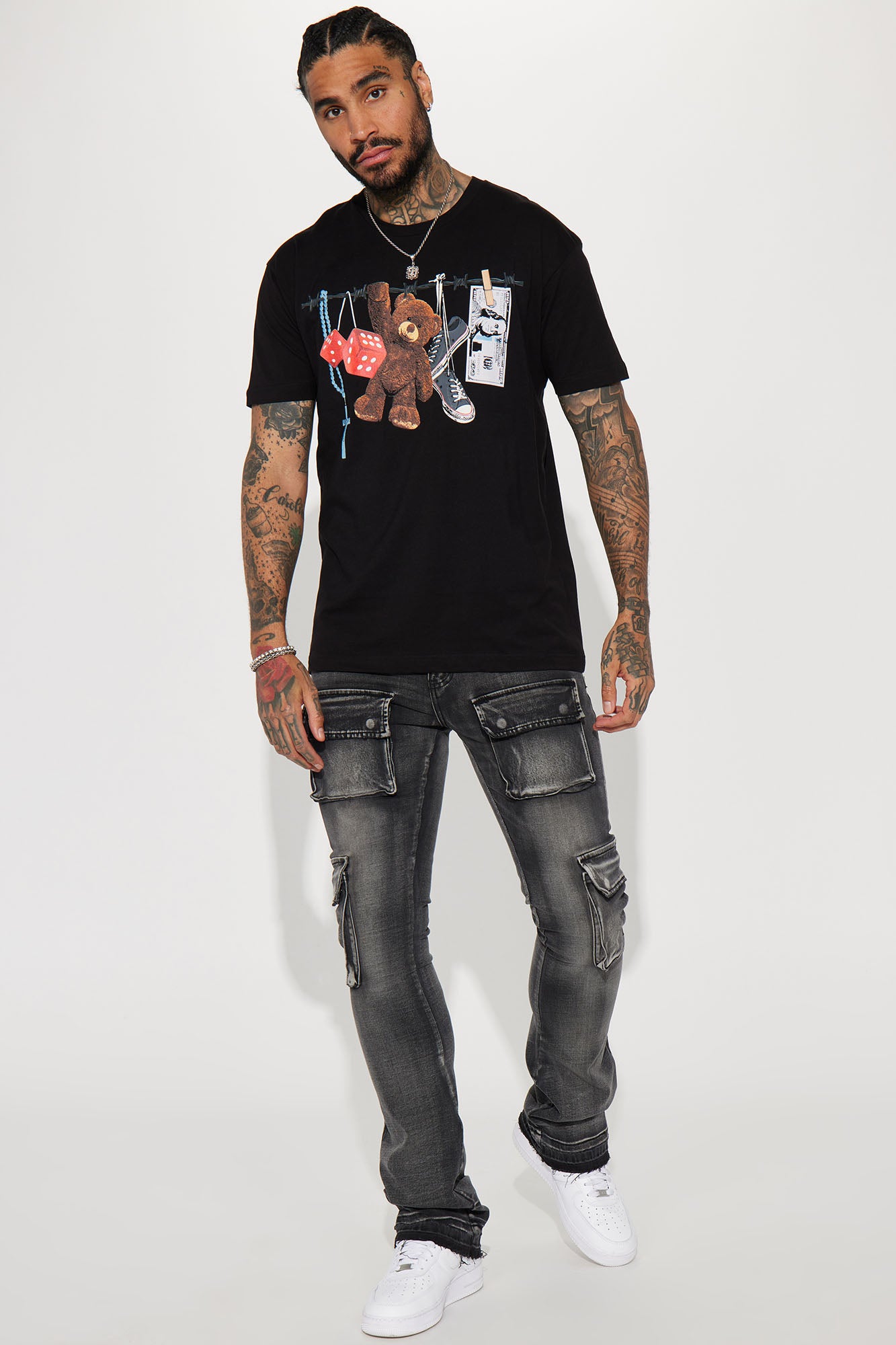 What A Time To Be Outside Short Sleeve Tee - Black - Image 3