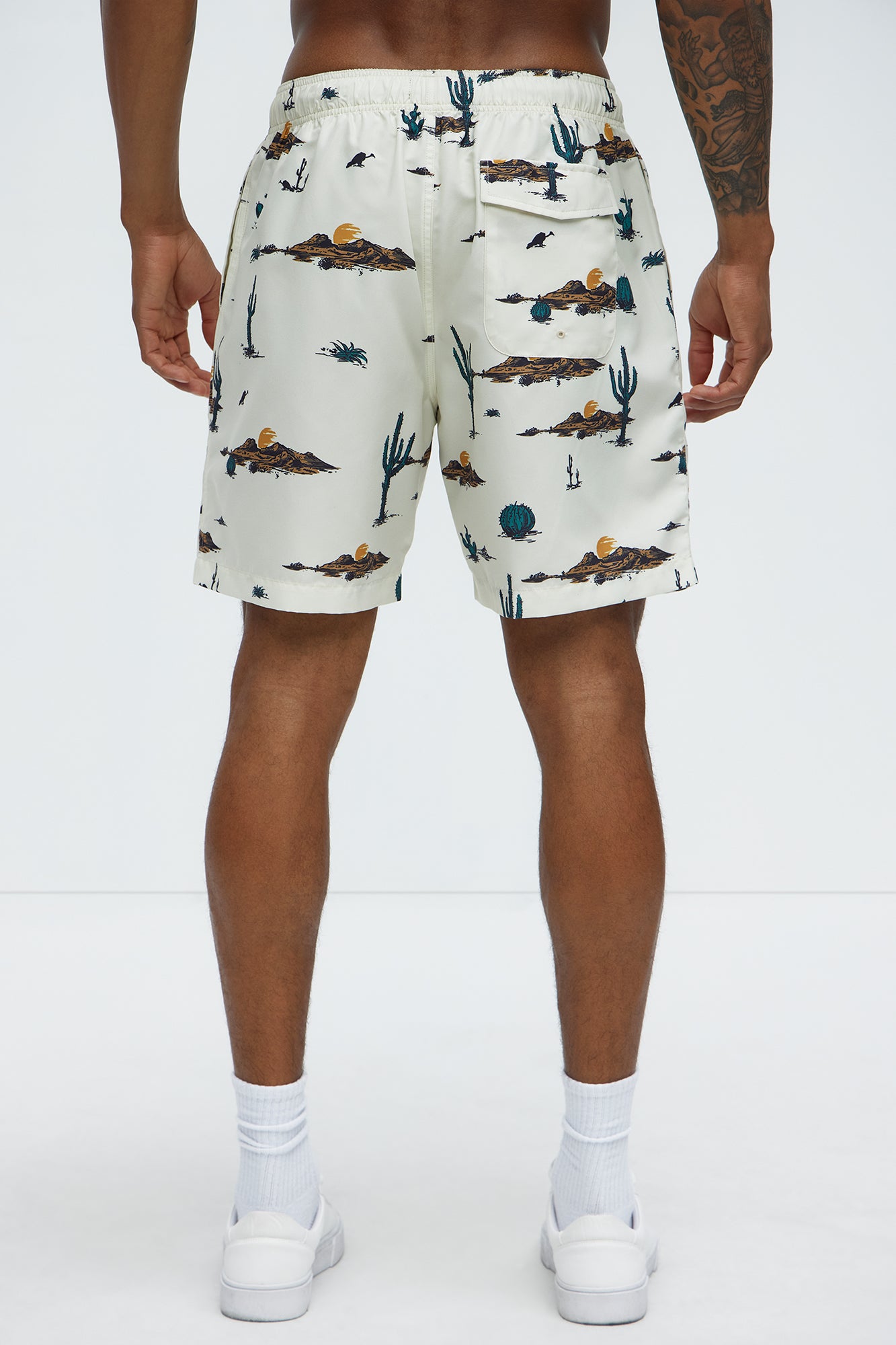 Desert Relaxed Short - White/combo - Image 4