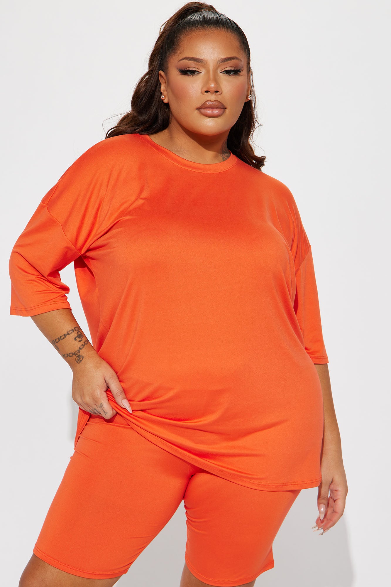 Weekend Vibes Short Set - Orange - Image 6