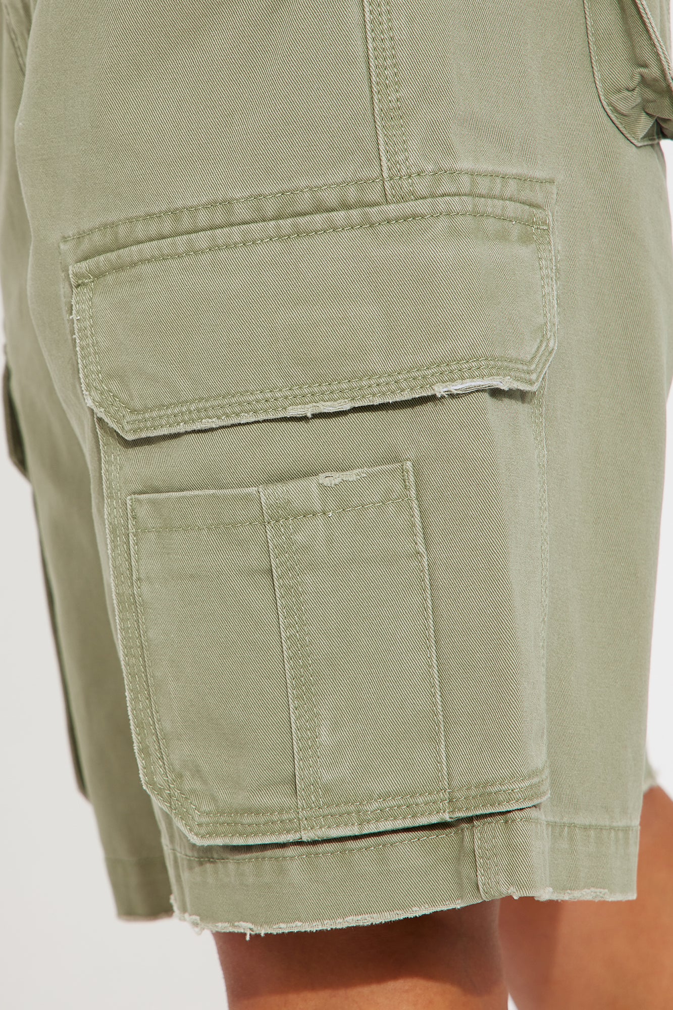 One Way Or The Other Bermuda Short - Olive - Image 3