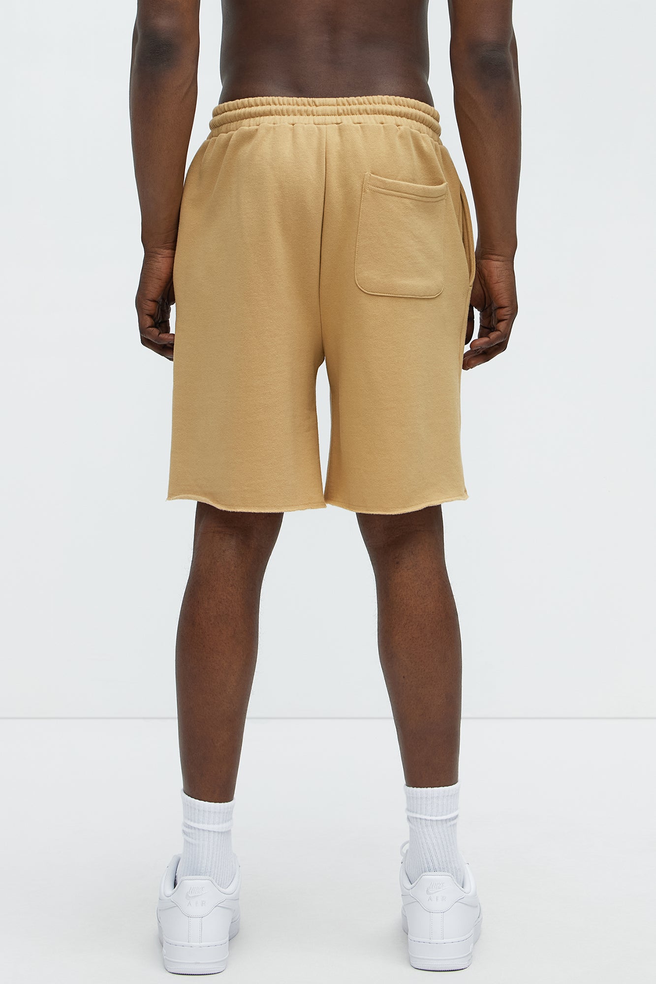 Nothing Is Real Sweatshorts - Brown - Image 5