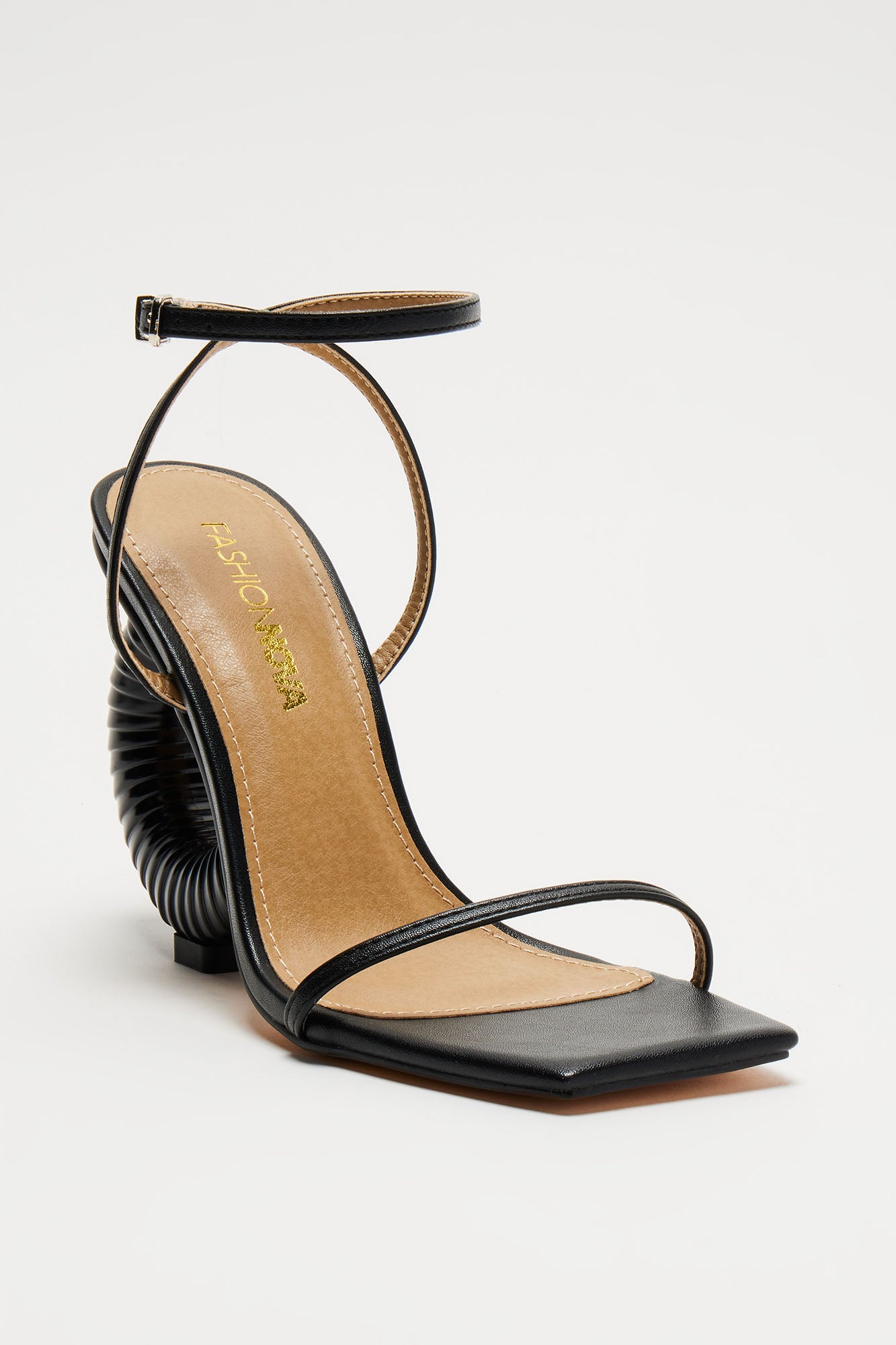 All About It Heeled Sandals - Black - Image 3