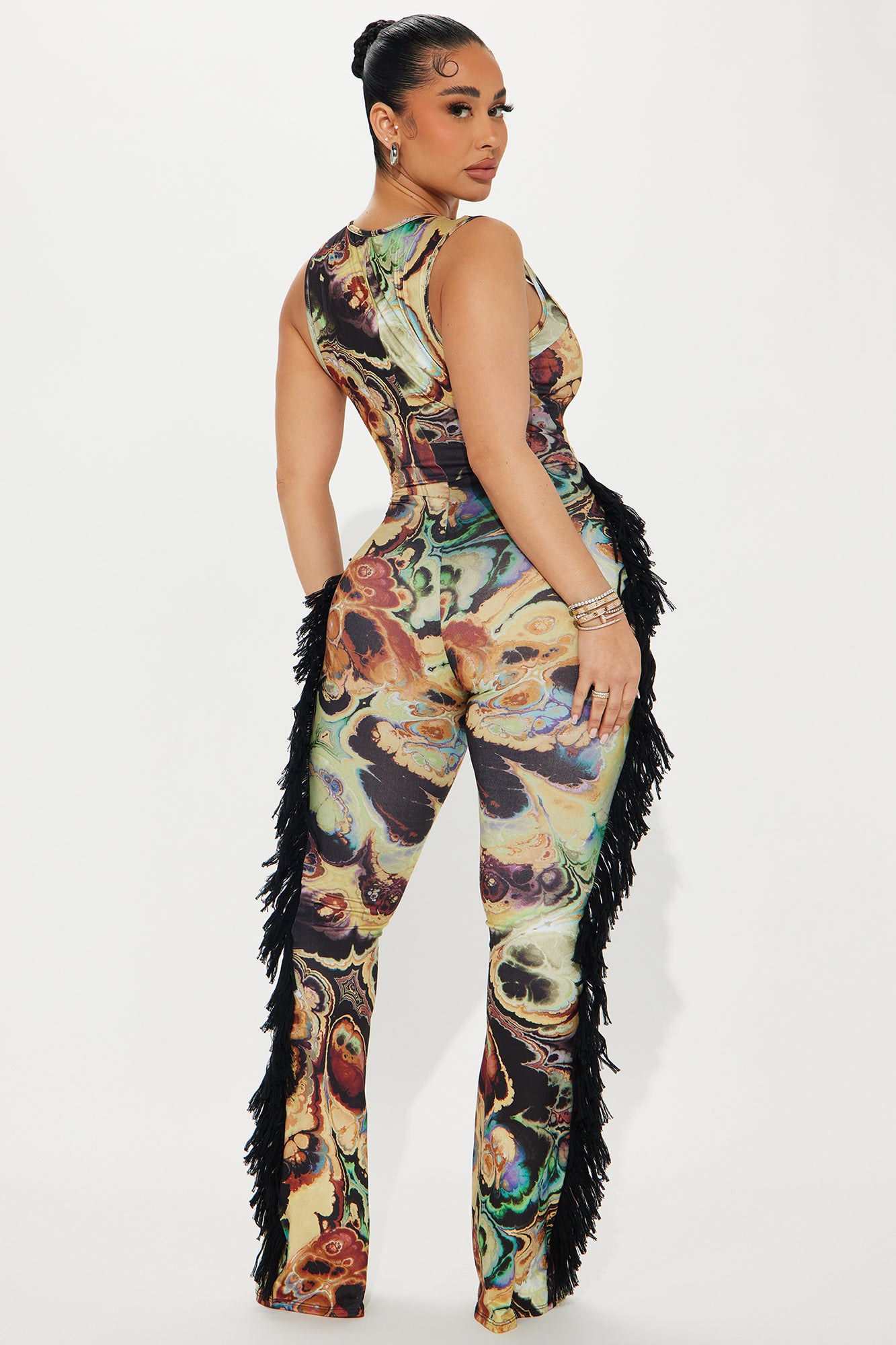 All At Once Jumpsuit - Black/combo - Image 3