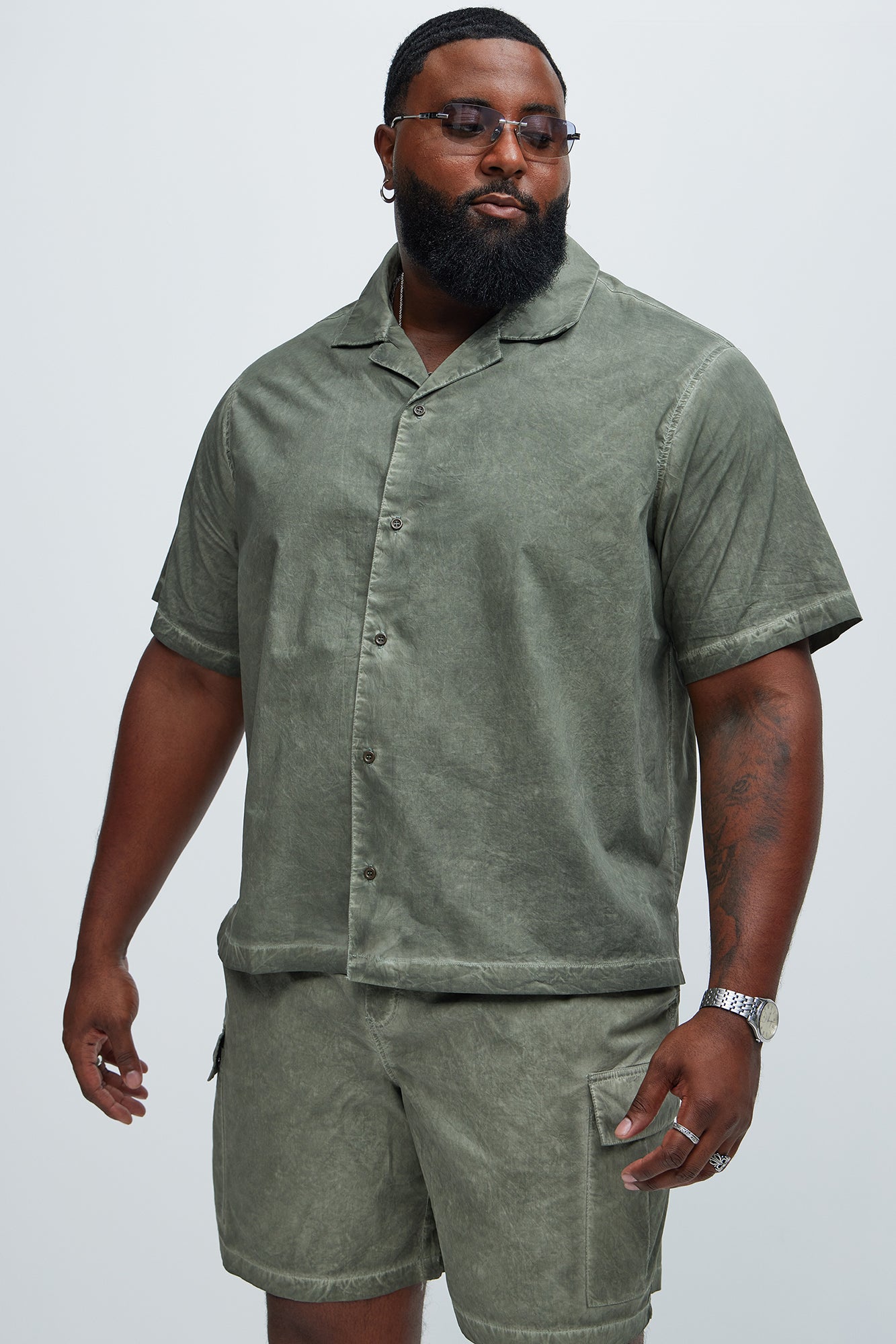 Arlo Shirt - Green - Image 6