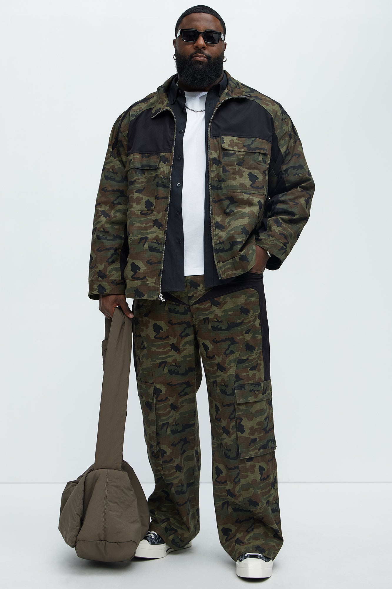 Ripstop Contrast Camo Jacket - Camouflage - Image 7