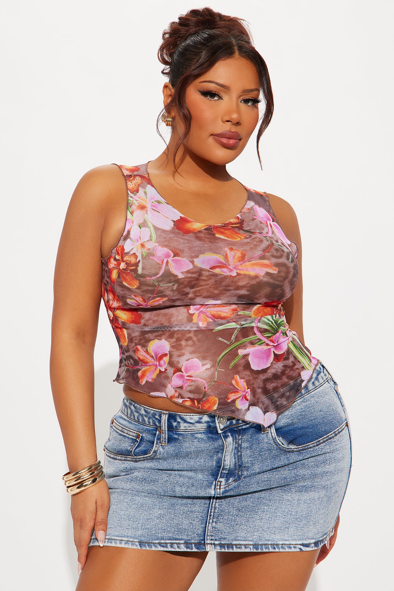 Cool Off Mesh Tank Top - Multi Color - Image 4