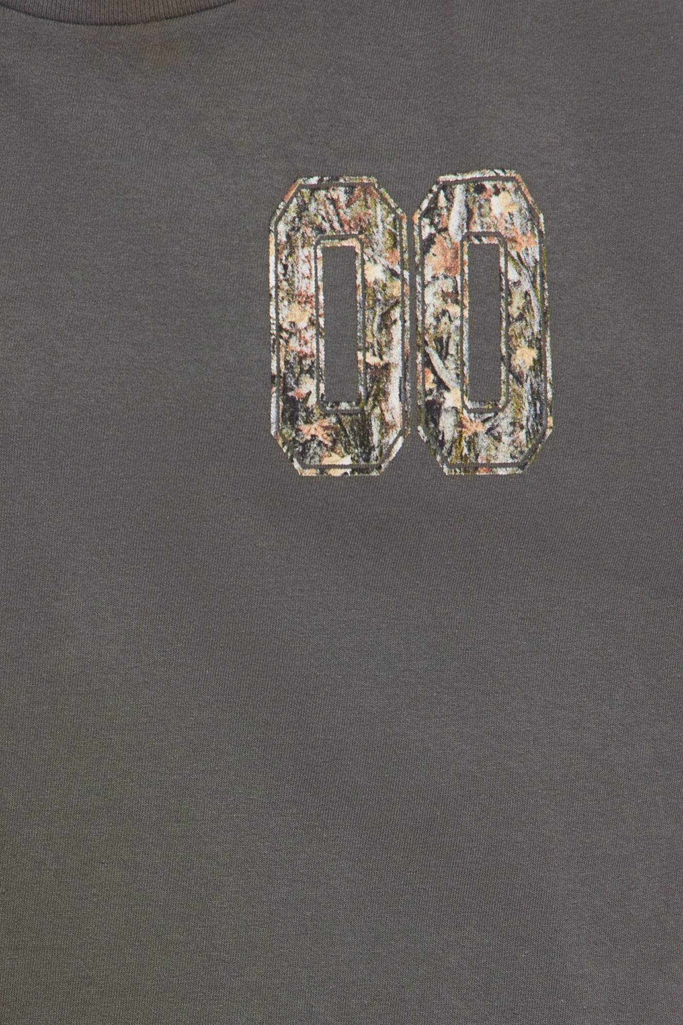 Lexi Camo Washed Oversized Tee - Charcoal - Image 4