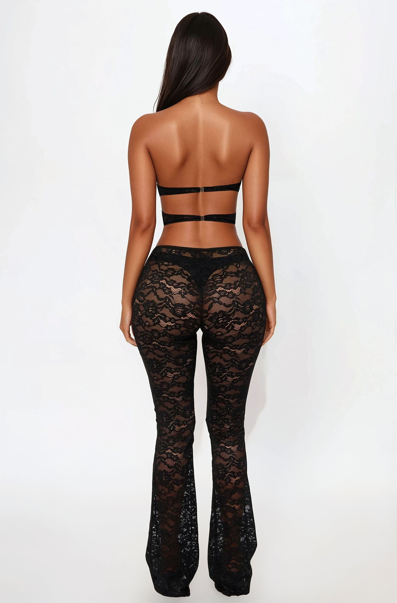 Art Of Seduction Lace Jumpsuit - Black - Image 3