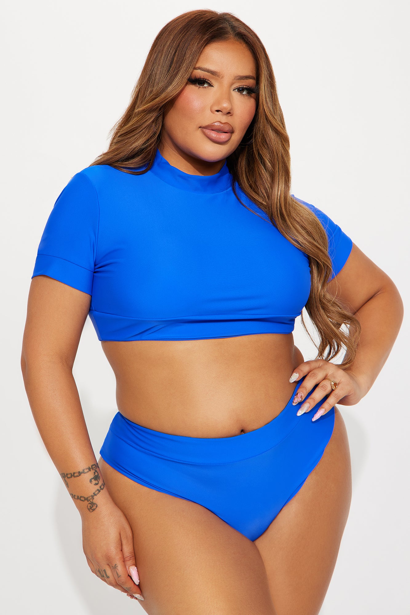 Another Beach Trip 2 Piece Bikini - Royal - Image 7