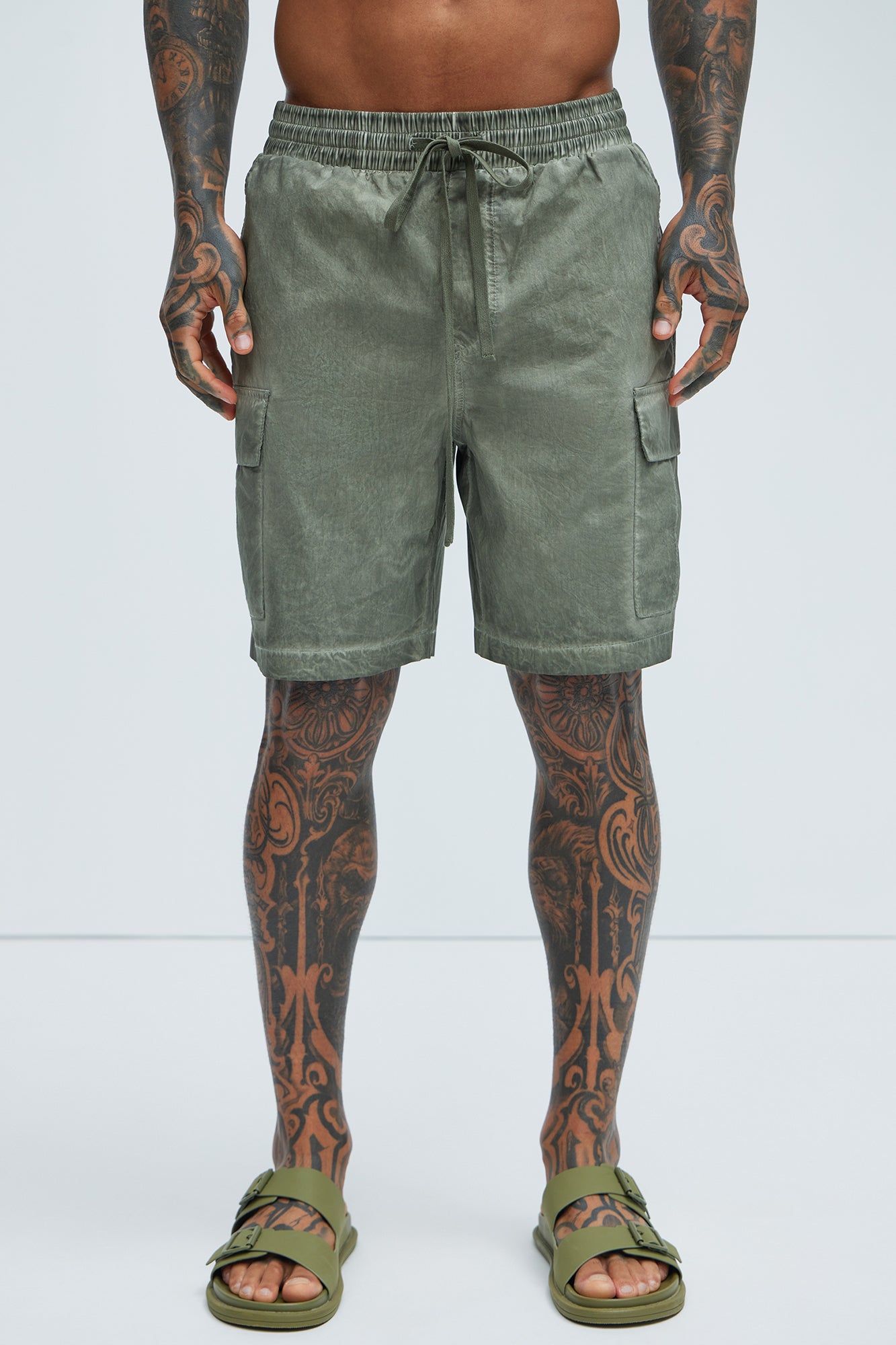 Arlo Shorts - Green - Image 3