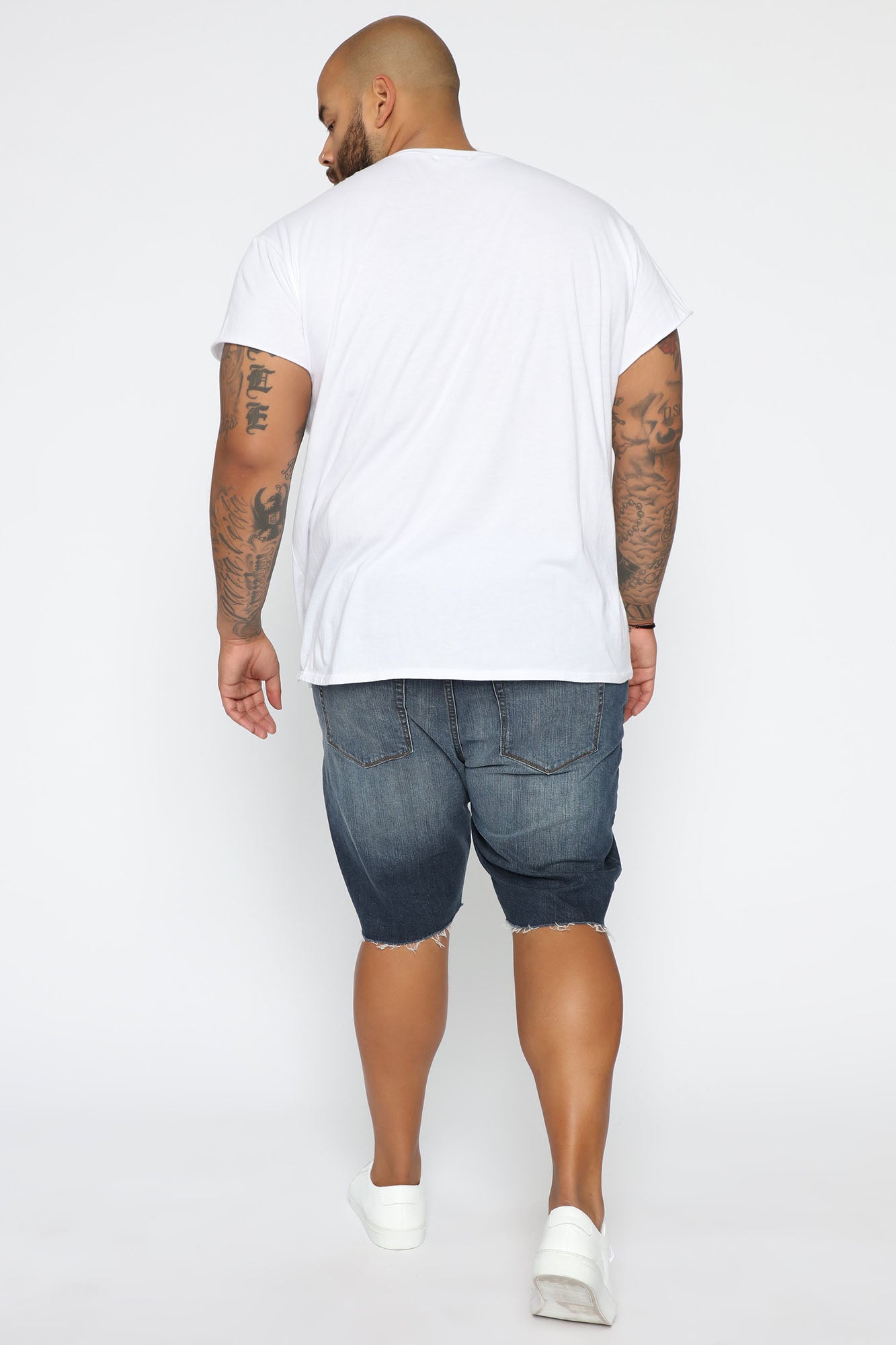 Earl Denim Shorts - Dark Wash - Image 9