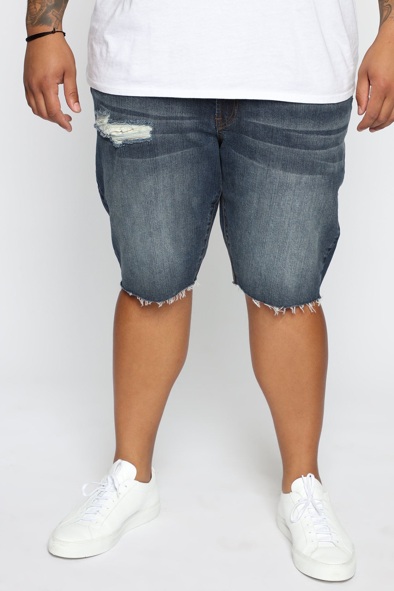 Earl Denim Shorts - Dark Wash - Image 5