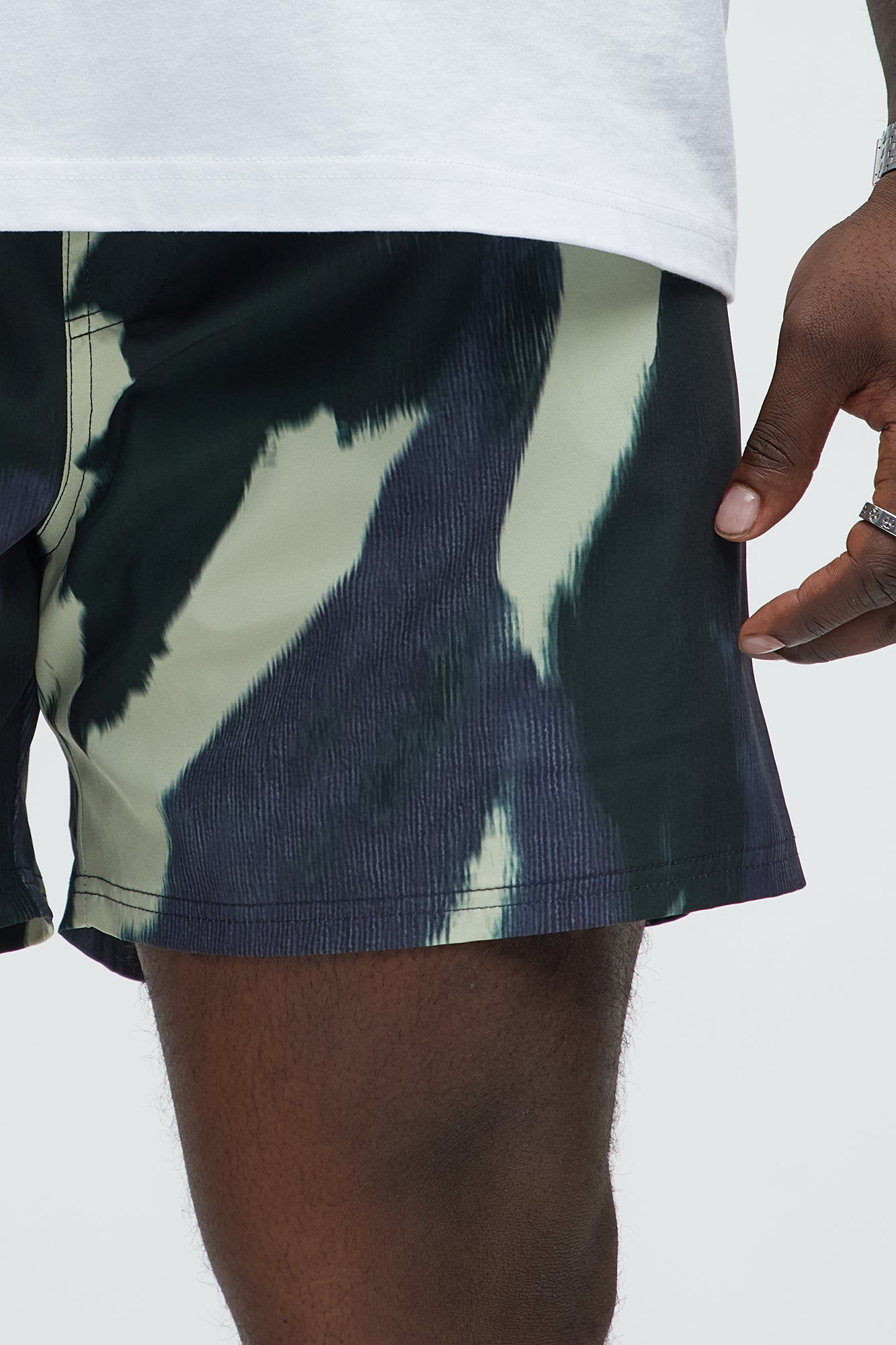 Abstract Vision Swim Mid Trunk - Multi Color - Image 6