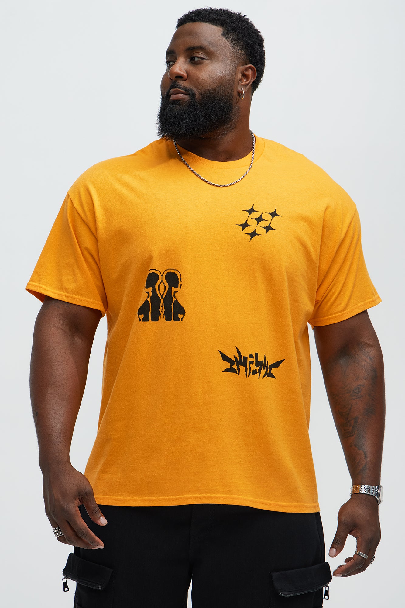 Back To Back Short Sleeve Tee - Orange - Image 4