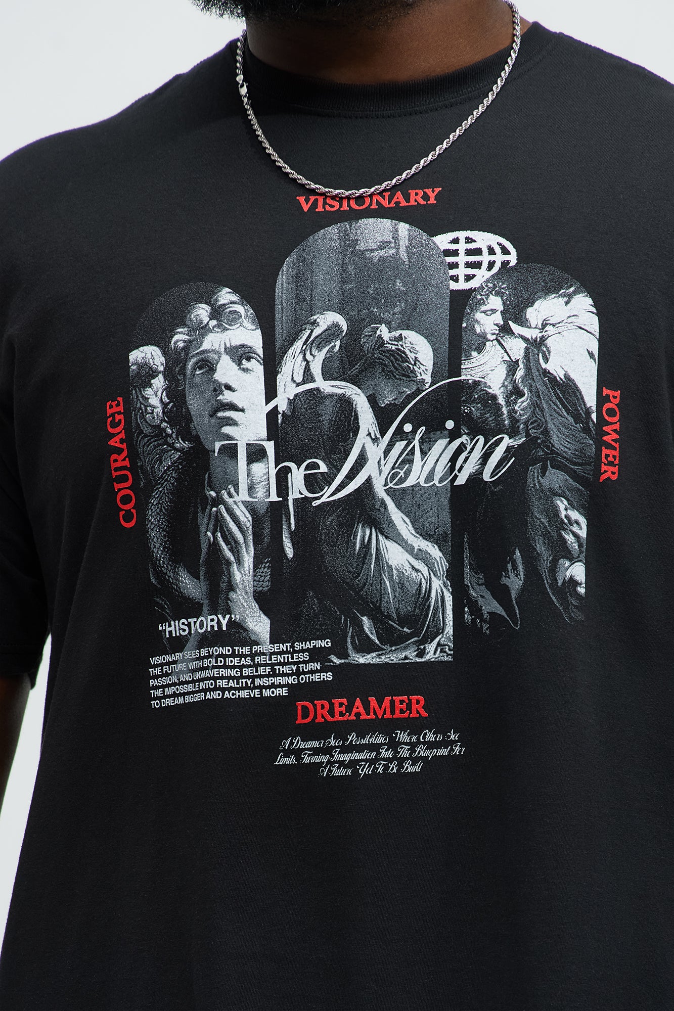 The Vision Short Sleeve Tee - Black - Image 6