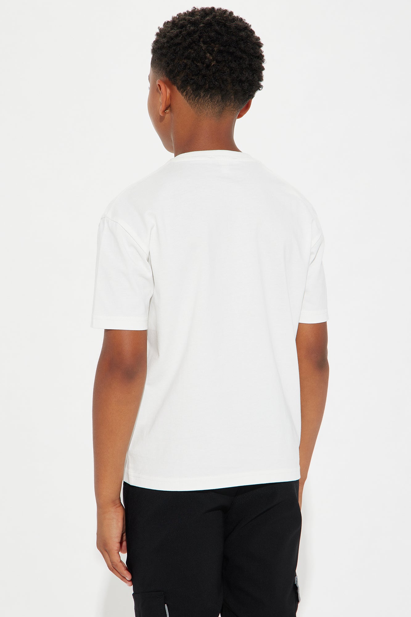 Mini Essential Crew Tee - White - Image 3