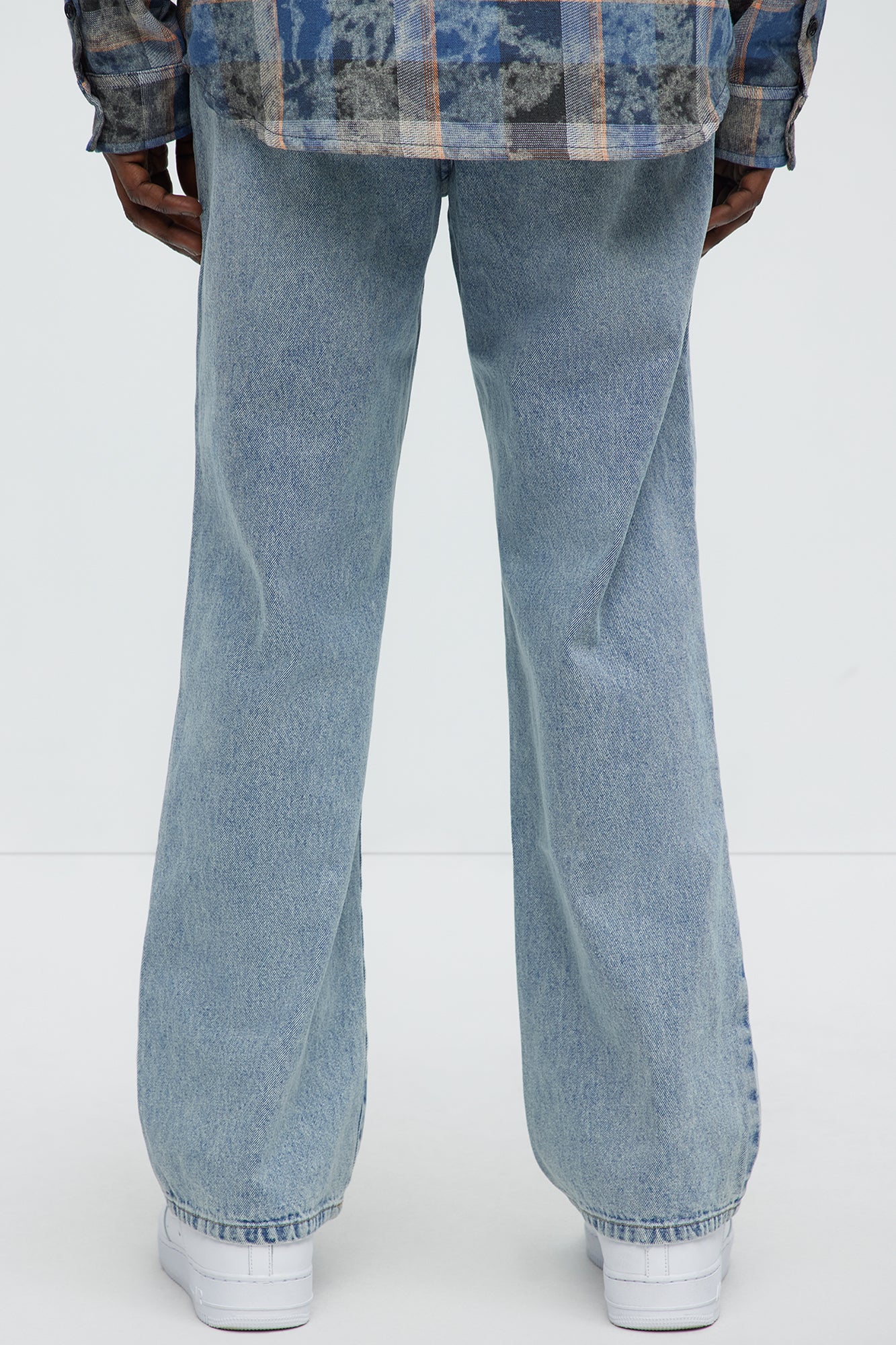 Dean Straight Jeans - Light Blue Wash - Image 7