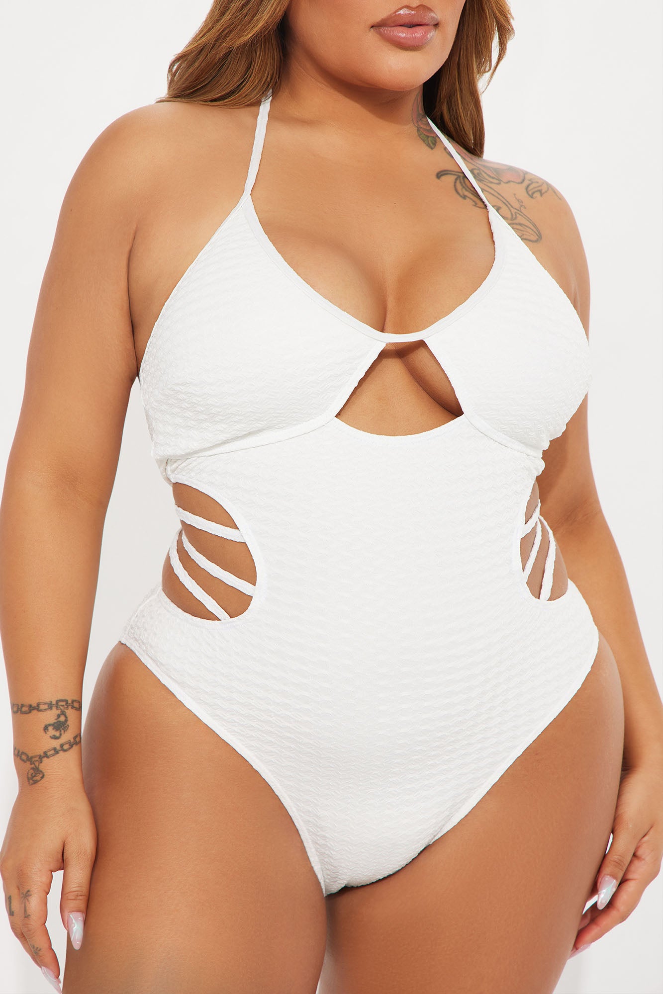 Danica Underwire 1 Piece Monokini - Ivory - Image 5