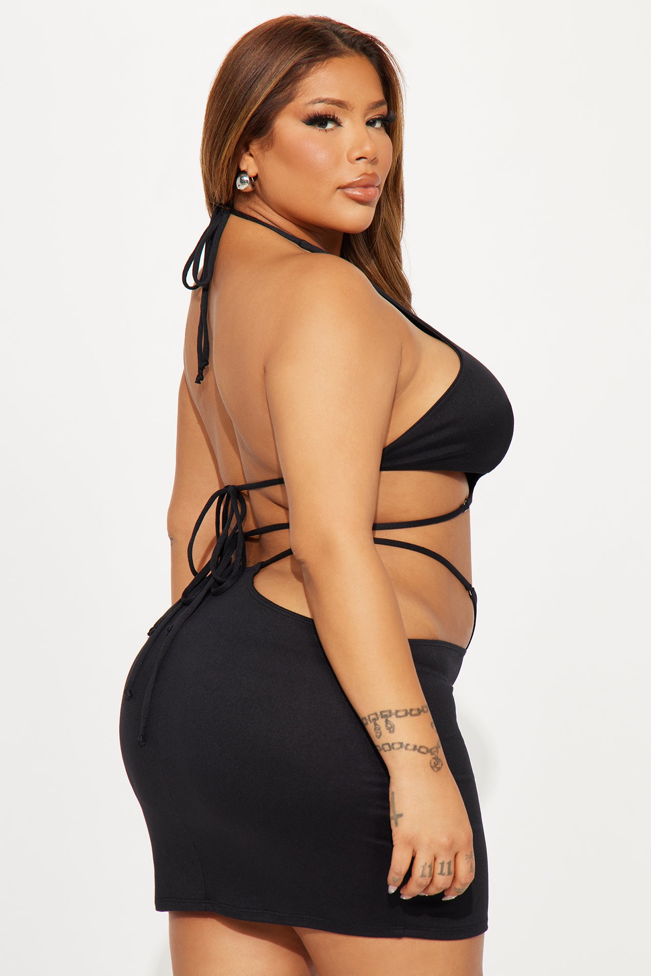 Problem Maker Skirt Set - Black - Image 6