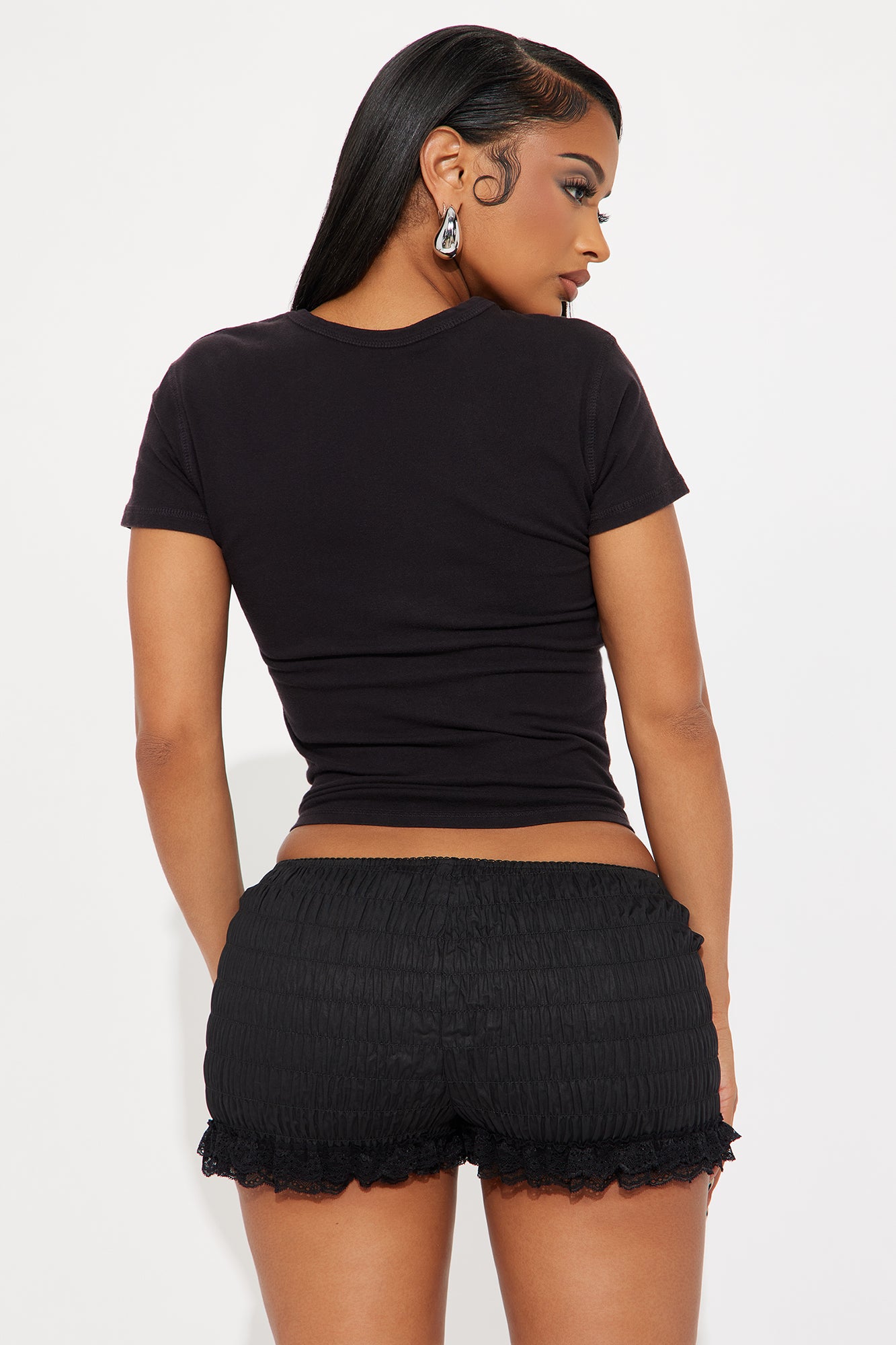 Honda Wings Baby Tee - Black - Image 3