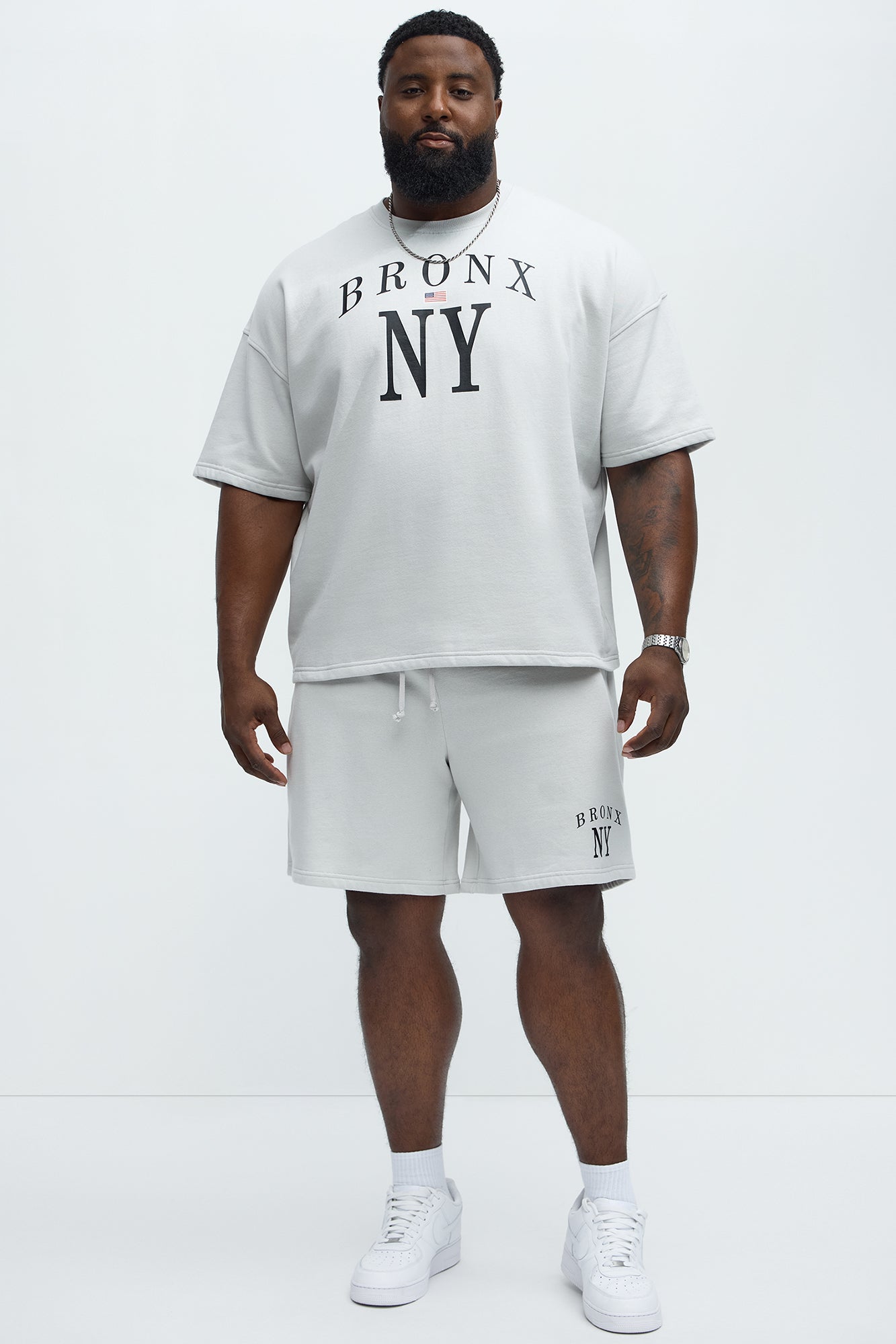Bronx Tee - Grey - Image 6