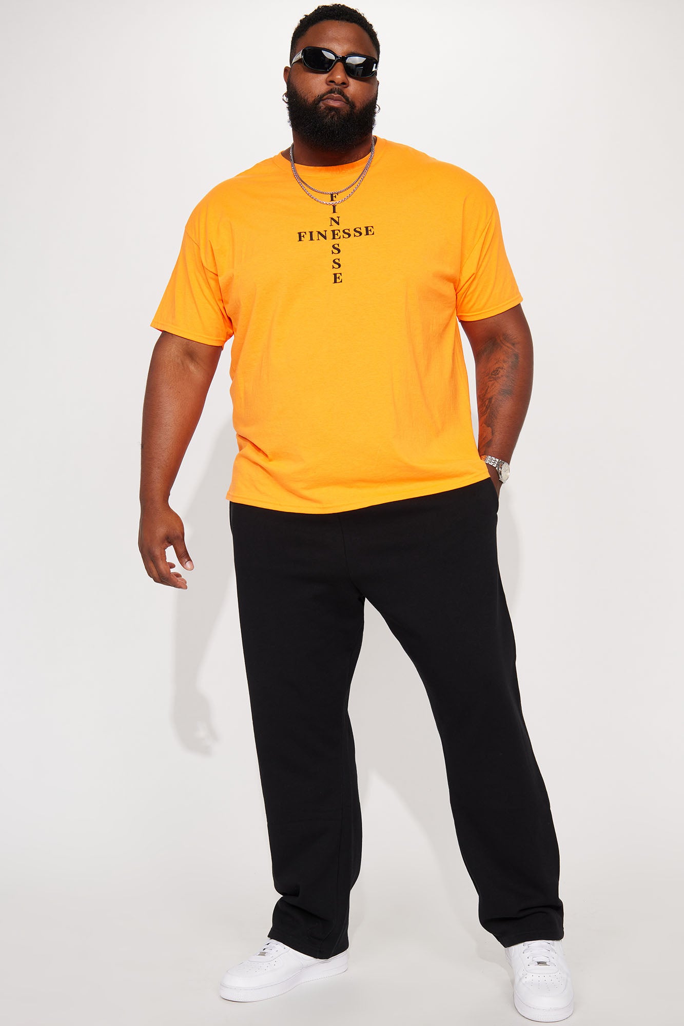 Tyson Straight Sweatpant - Black - Image 9