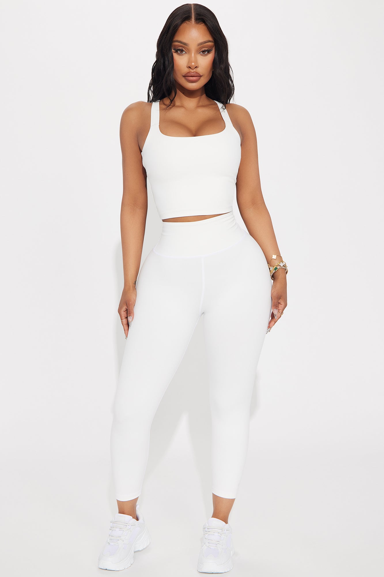 Flexibility Super Soft Active Top - White - Image 3