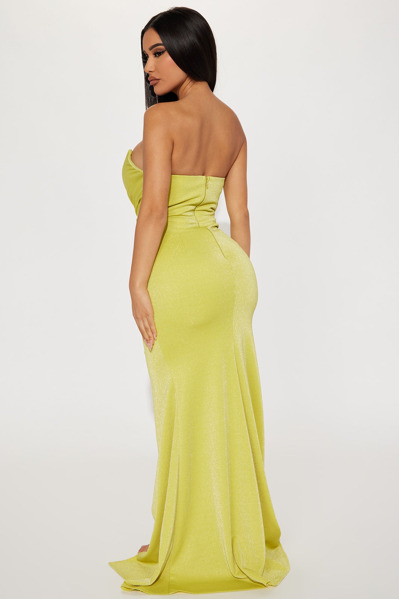 Alison Maxi Dress - Yellow - Image 3