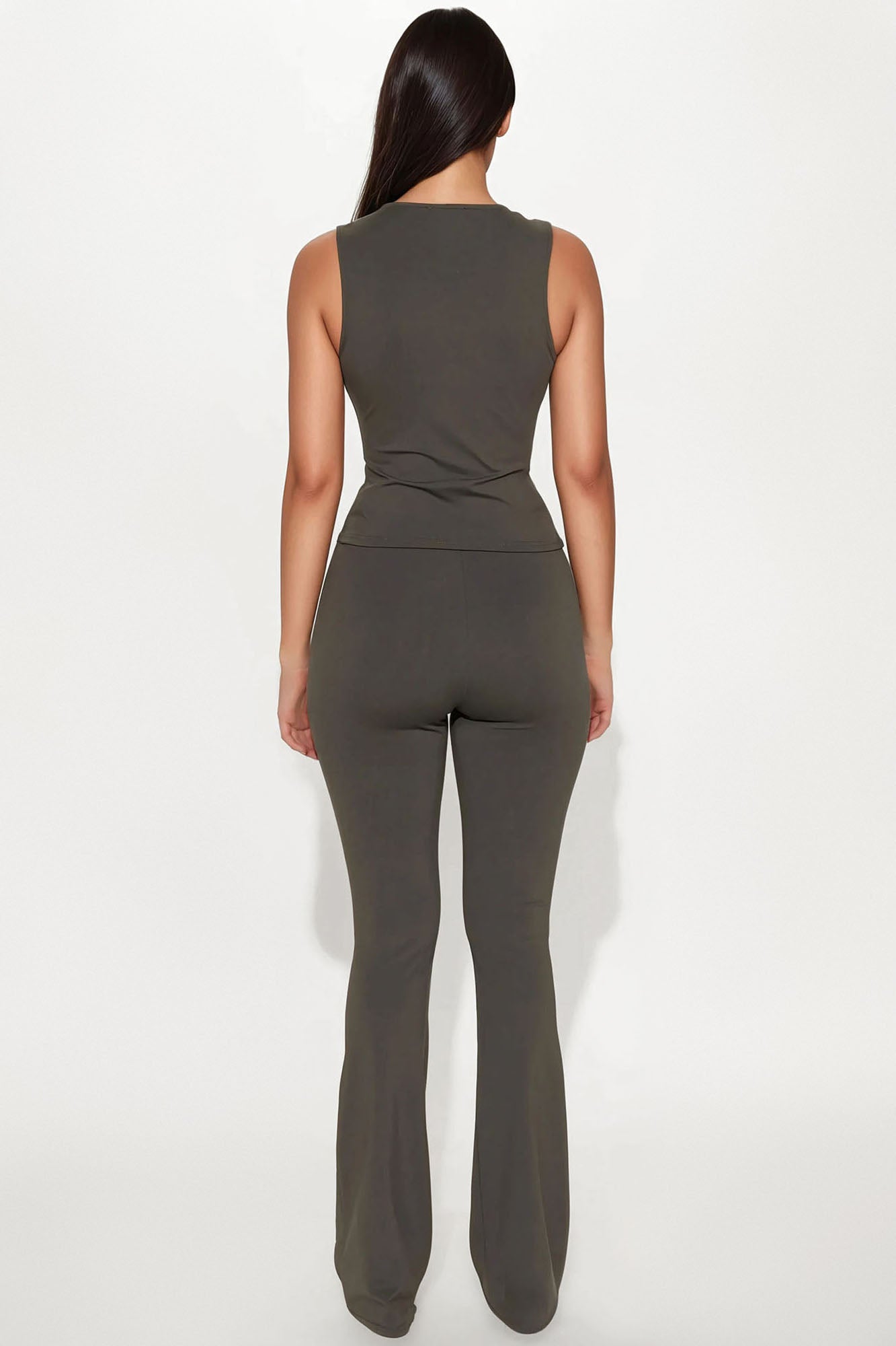 Dance With Me Tonight Pant Set - Olive - Image 3