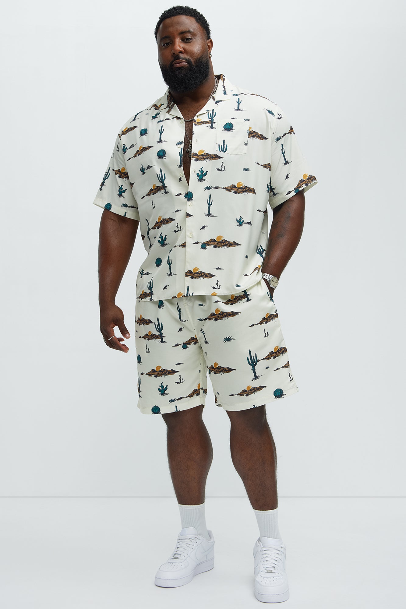 Desert Relaxed Short - White/combo - Image 6